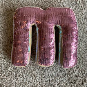 "M" Pillow